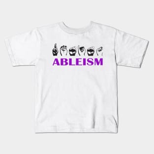 Resist Ableism Kids T-Shirt